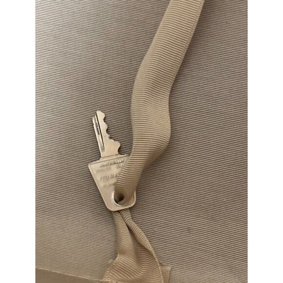 Vintage Samsonite Luggage Brown Suitcase Luggage With Key - Picture 7 of 8